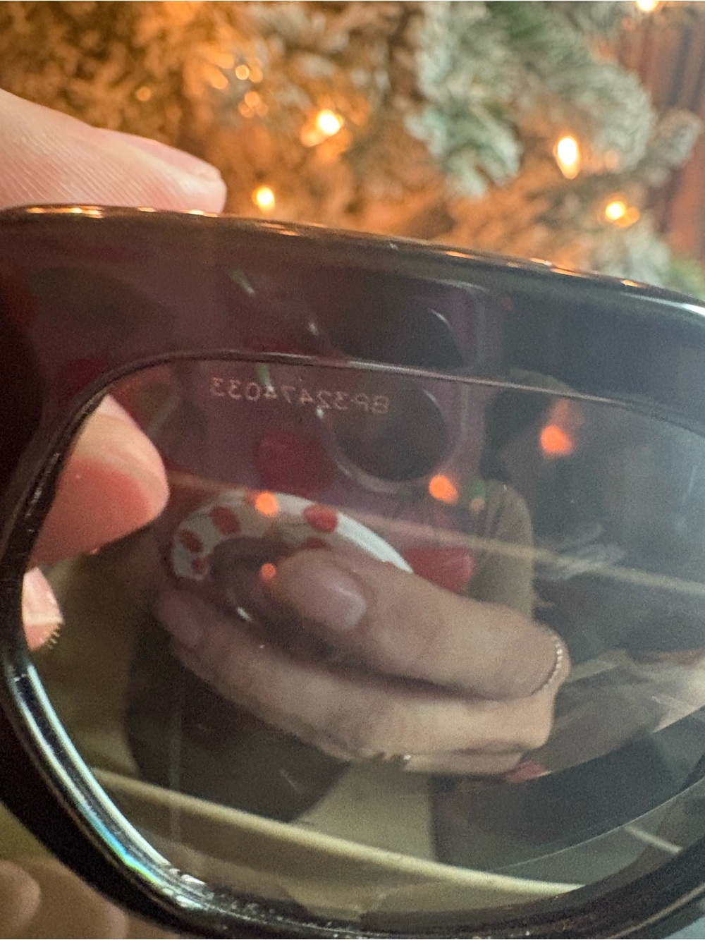 Prada Oversized Cat Eye Sunglasses in Black - Picture 8 of 8